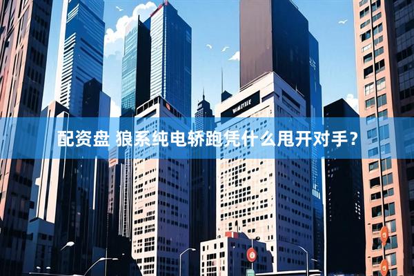 配资盘 狼系纯电轿跑凭什么甩开对手？